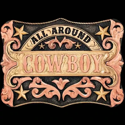 Kid's Cowboy Belt Buckle (In Stock)